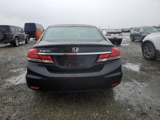 2HGFB2F98EH532333 - 2014 HONDA CIVIC EXL BLACK photo 6