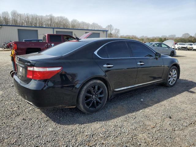 JTHBL46FX75001820 - 2007 LEXUS LS 460 BLACK photo 3