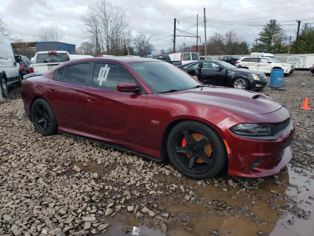 2C3CDXGJ9HH600388 - 2017 DODGE CHARGER R/T 392 MAROON photo 4