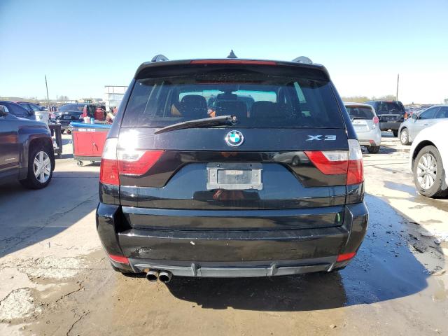 WBXPC93499WJ27934 - 2009 BMW X3 XDRIVE30I BLACK photo 6