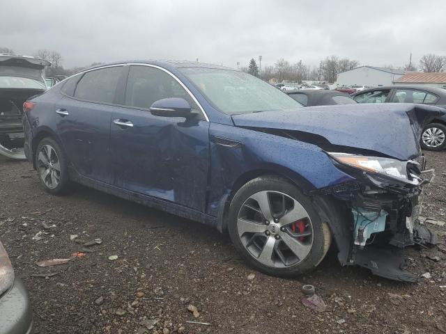 5XXGW4L25HG138161 - 2017 KIA OPTIMA SX BLUE photo 4