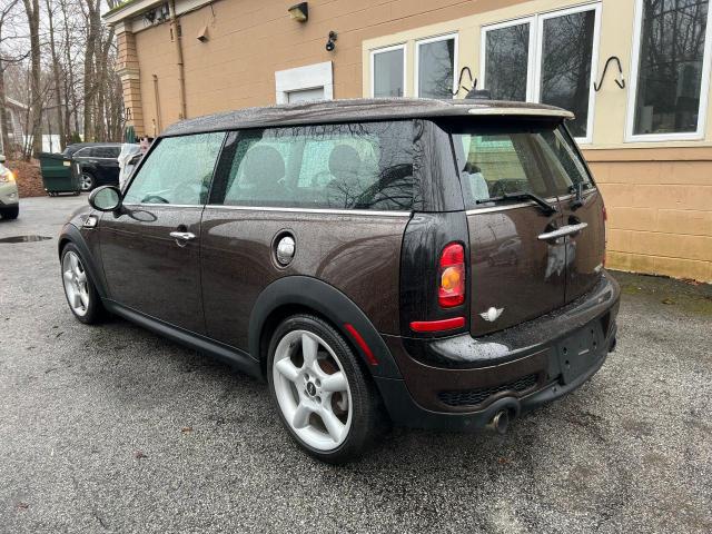 WMWMM33578TP87616 - 2008 MINI COOPER S CLUBMAN BROWN photo 3