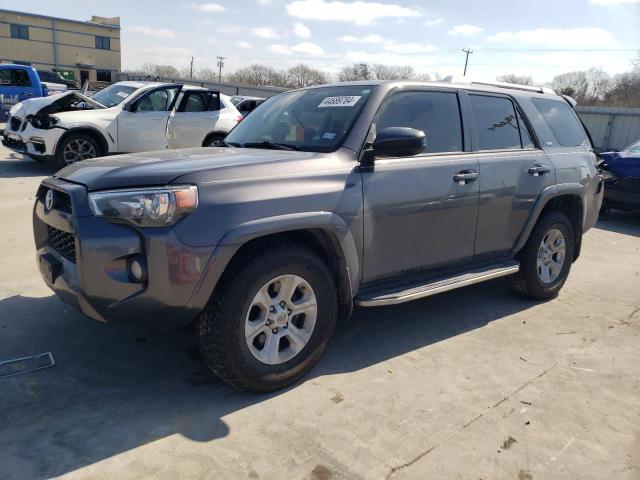 JTEZU5JRXG5136974 - 2016 TOYOTA 4RUNNER SR5 GRAY photo 1