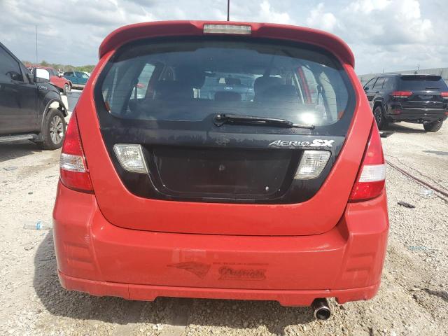 JS2RC61HX45255257 - 2004 SUZUKI AERIO SX RED photo 6