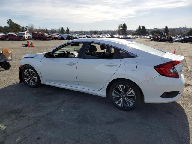 JHMFC1F70JX040985 - 2018 HONDA CIVIC EXL თეთრი ფოტო 2