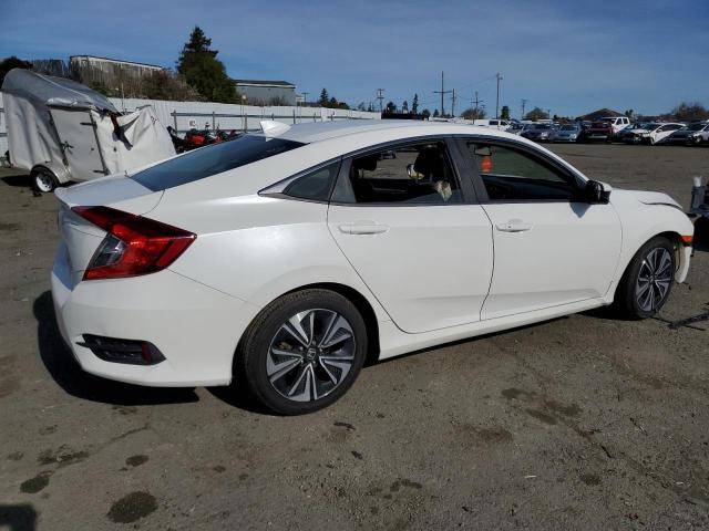 JHMFC1F70JX040985 - 2018 HONDA CIVIC EXL თეთრი ფოტო 3