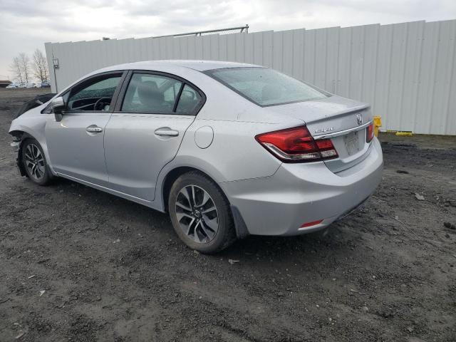 2HGFB2F86EH557562 - 2014 HONDA CIVIC EX SILVER photo 2