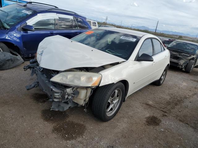 1G2ZG58B874226638 - 2007 PONTIAC G6 BASE WHITE photo 1