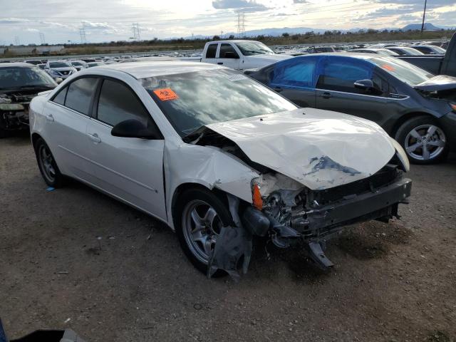 1G2ZG58B874226638 - 2007 PONTIAC G6 BASE WHITE photo 4