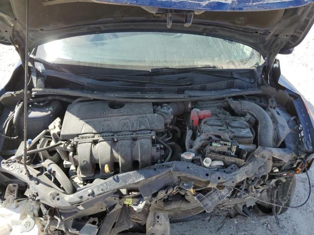 3N1AB7AP3JY318398 - 2018 NISSAN SENTRA S BLUE photo 11