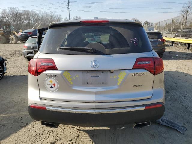 2HNYD2H63BH532573 - 2011 ACURA MDX TECHNOLOGY SILVER photo 6