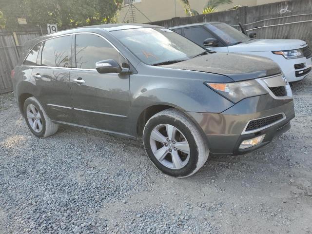 2HNYD2H35DH511488 - 2013 ACURA MDX TECHNOLOGY GRAY photo 4