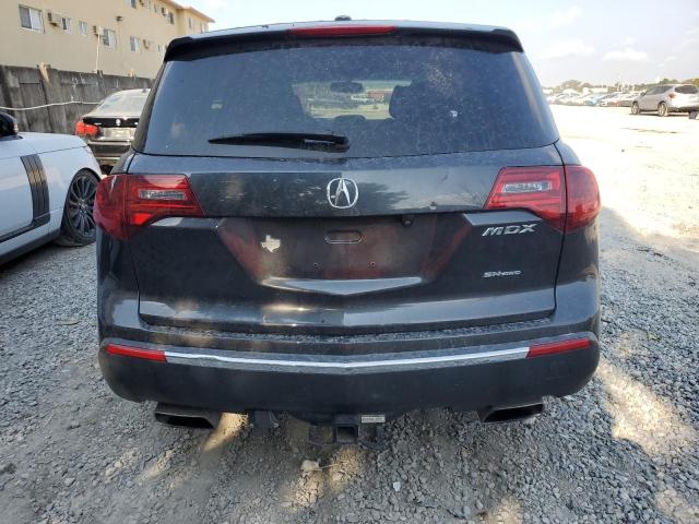 2HNYD2H35DH511488 - 2013 ACURA MDX TECHNOLOGY GRAY photo 6