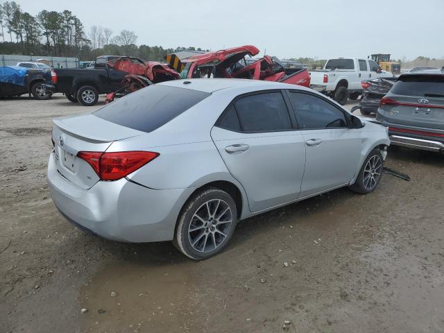 5YFBURHE2HP653965 - 2017 TOYOTA COROLLA L SILVER photo 3