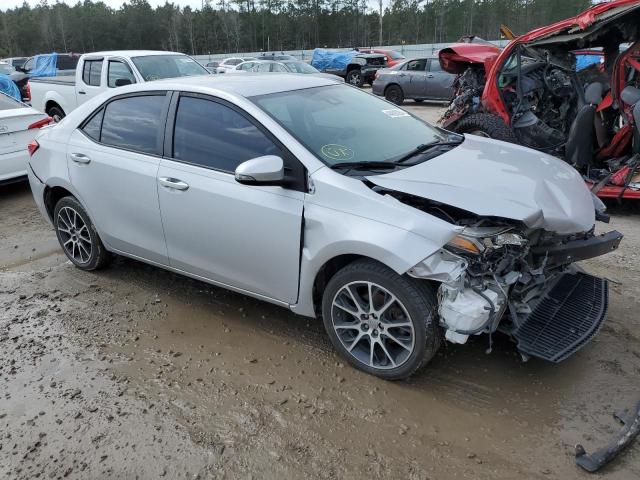 5YFBURHE2HP653965 - 2017 TOYOTA COROLLA L SILVER photo 4