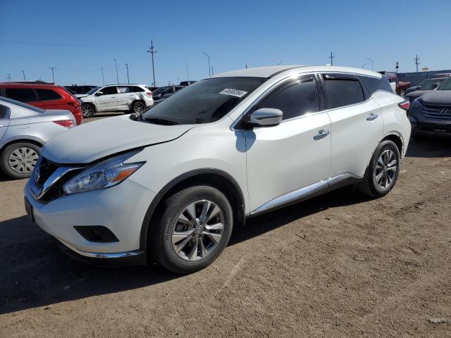 5N1AZ2MG1HN198904 - 2017 NISSAN MURANO S WHITE photo 1