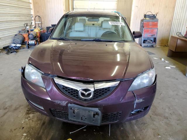 JM1BK32F771732829 - 2007 MAZDA 3 I MAROON photo 5