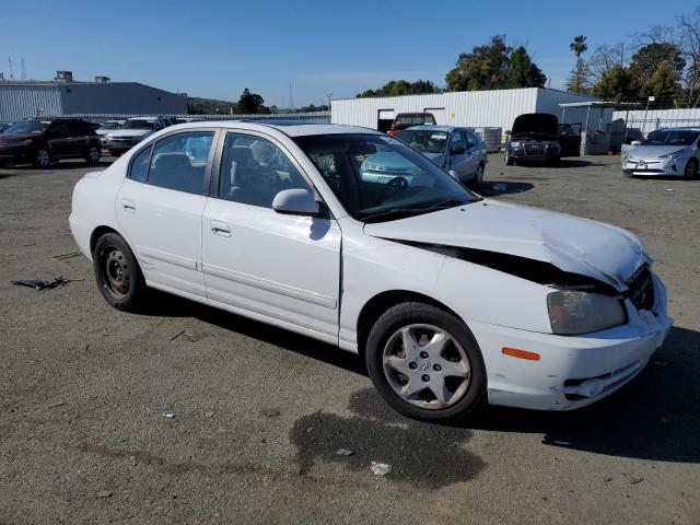 KMHDN46D96U282804 - 2006 HYUNDAI ELANTRA GLS WHITE photo 4