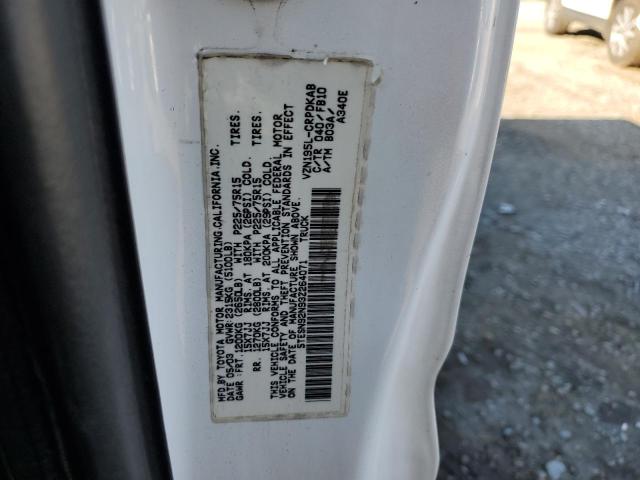 5TESN92N93Z264071 - 2003 TOYOTA TACOMA XTRACAB PRERUNNER თეთრი ფოტო 12