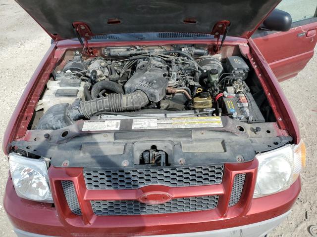 1FMZU67E52UB31268 - 2002 FORD EXPLORER S RED photo 11