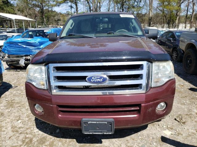 1FMJK1F54AEA93905 - 2010 FORD EXPEDITION EL XLT BURGUNDY photo 5