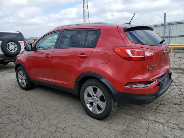 KNDPB3A23C7216219 - 2012 KIA SPORTAGE BASE RED photo 2