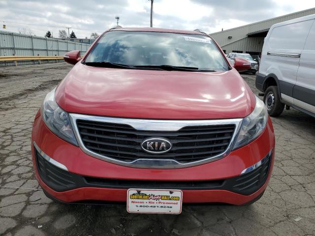 KNDPB3A23C7216219 - 2012 KIA SPORTAGE BASE RED photo 5