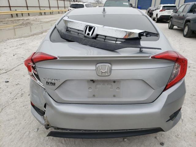 2HGFC1F33HH654167 - 2017 HONDA CIVIC EX GRAY photo 6