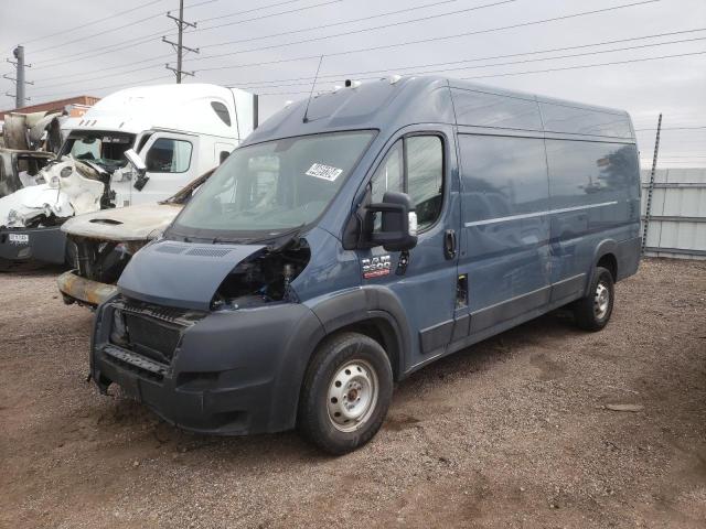 3C6URVJG4KE551453 - 2019 RAM PROMASTER 3500 HIGH ლურჯი ფოტო 1