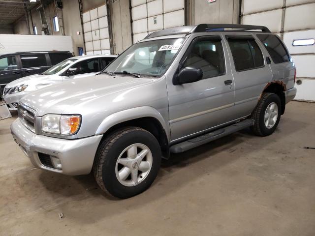 JN8DR09Y02W742757 - 2002 NISSAN PATHFINDER LE ვერცხლისფერი ფოტო 1