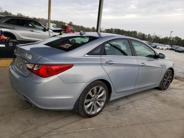 5NPEC4AC7DH550110 - 2013 HYUNDAI SONATA SE BLUE photo 3