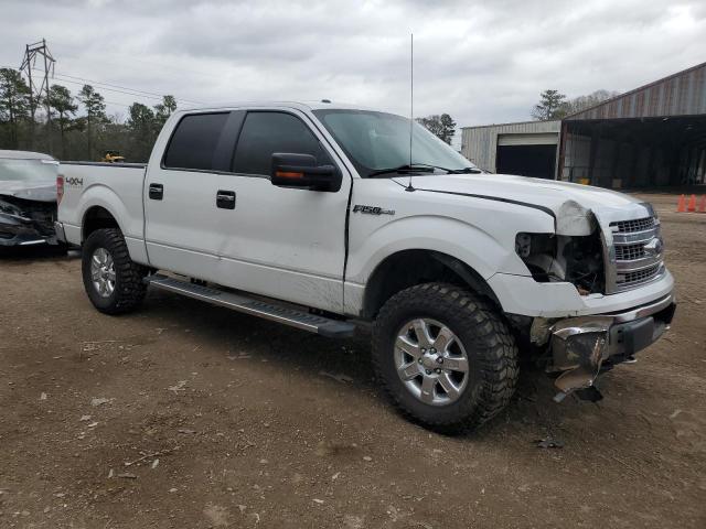 1FTFW1EF0DKD77384 - 2013 FORD F150 SUPERCREW WHITE photo 4