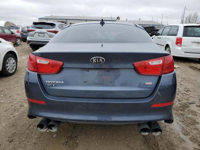 KNAGM4A73F5577071 - 2015 KIA OPTIMA LX BLUE photo 6