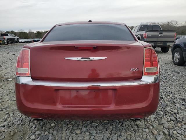 2C3CCAAG3EH203736 - 2014 CHRYSLER 300 RED photo 6