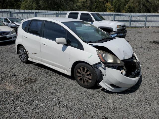 JHMGE8H53CC019934 - 2012 HONDA FIT SPORT WHITE photo 4