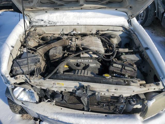 5TEGN92N24Z345565 - 2004 TOYOTA TACOMA DOUBLE CAB PRERUNNER WHITE photo 11