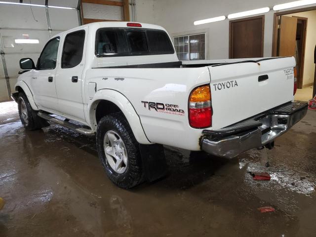 5TEGN92N24Z345565 - 2004 TOYOTA TACOMA DOUBLE CAB PRERUNNER WHITE photo 2