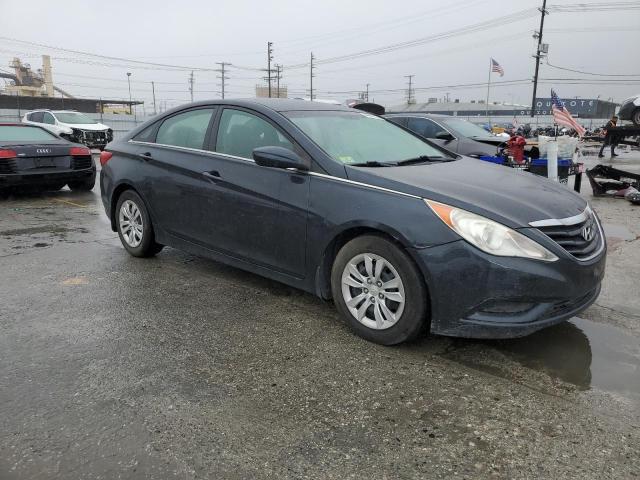 5NPEB4AC2BH112501 - 2011 HYUNDAI SONATA GLS BLUE photo 4