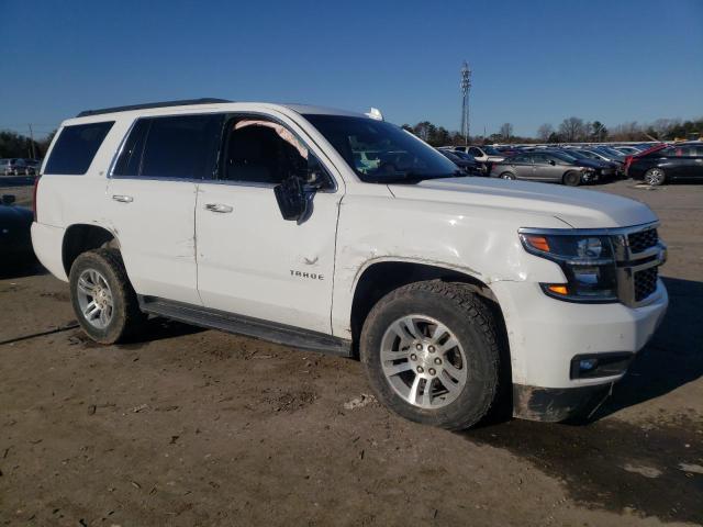 1GNSKBKC3KR351545 - 2019 CHEVROLET TAHOE K1500 LT WHITE photo 4