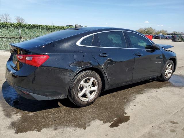 1G1ZC5ST7HF260321 - 2017 CHEVROLET MALIBU LS BLACK photo 3