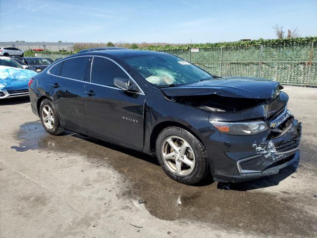 1G1ZC5ST7HF260321 - 2017 CHEVROLET MALIBU LS BLACK photo 4