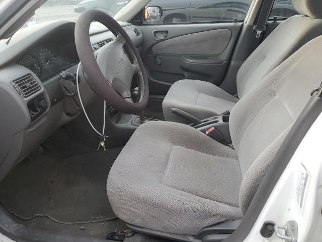 1Y1SK5281WZ439789 - 1998 CHEVROLET GEO PRIZM BASE WHITE photo 7