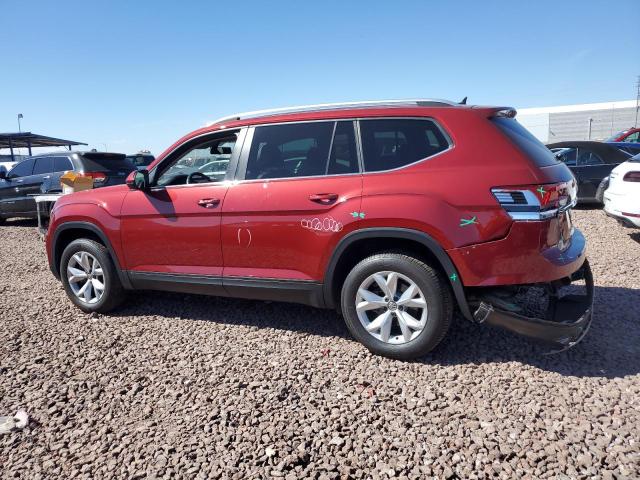 1V2DR2CA2KC595120 - 2019 VOLKSWAGEN ATLAS SE RED photo 2