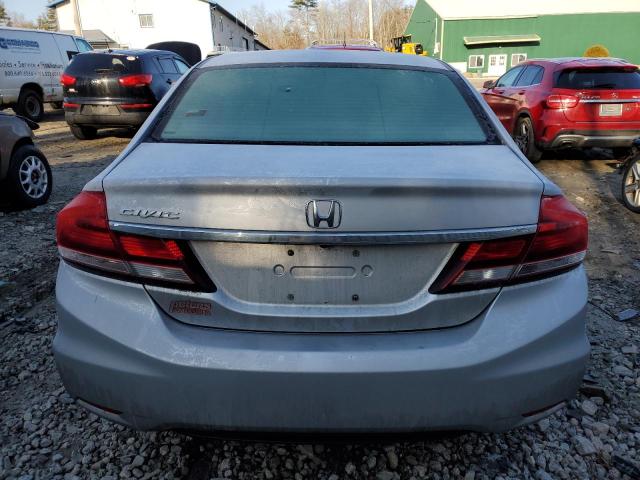 2HGFB2F85FH505146 - 2015 HONDA CIVIC EX SILVER photo 6