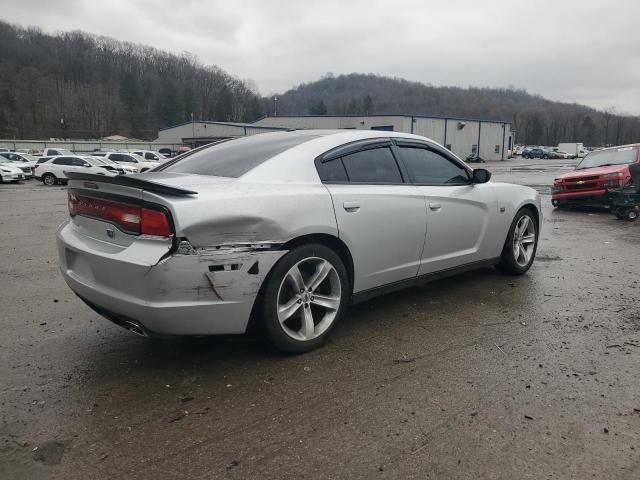 2B3CL3CG5BH613391 - 2011 DODGE CHARGER SILVER photo 3