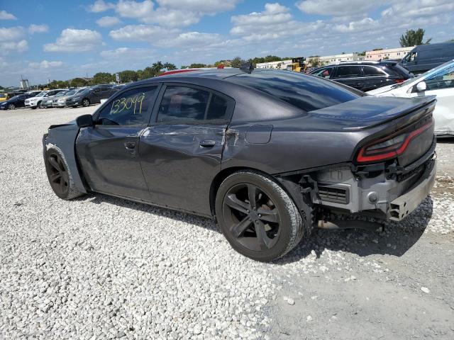 2C3CDXHG8GH457127 - 2016 DODGE CHARGER SXT GRAY photo 2