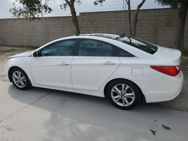 5NPEC4AC5DH585891 - 2013 HYUNDAI SONATA SE WHITE photo 2