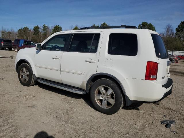 5FNYF38599B024797 - 2009 HONDA PILOT EXL WHITE photo 2