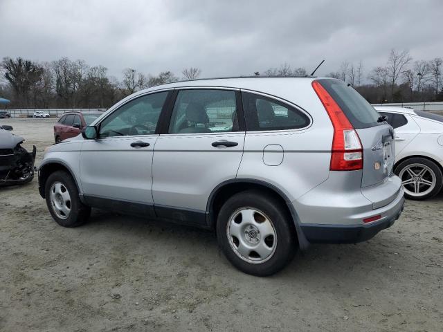 5J6RE3H34BL028209 - 2011 HONDA CR-V LX SILVER photo 2