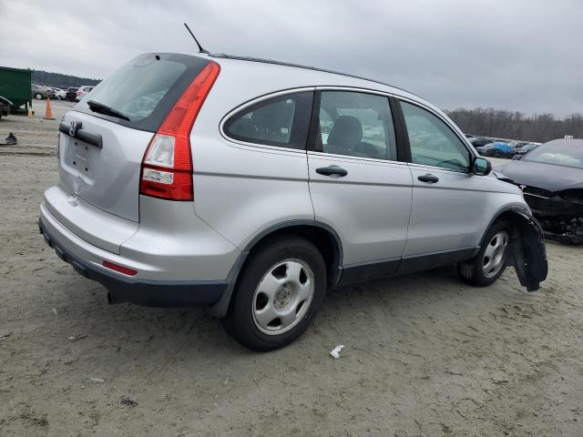 5J6RE3H34BL028209 - 2011 HONDA CR-V LX SILVER photo 3